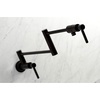 image:imageKingston Brass KS4105DX Concord Wall Mount Pot Filler Oil Rubbed BronzeOil Rubbed Bronze