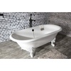 image:imageKingston Brass KS7011RL Royale Freestanding Tub Faucet with Hand Shower Polished ChromeMatte Black