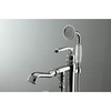 image:imageKingston Brass KS7011RL Royale Freestanding Tub Faucet with Hand Shower Polished ChromePolished Chrome