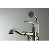 image:imageKingston Brass KS7011RL Royale Freestanding Tub Faucet with Hand Shower Polished ChromePolished Nickel
