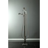 image:imageKingston Brass KS7011RL Royale Freestanding Tub Faucet with Hand Shower Polished ChromePolished Nickel