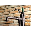 image:imageKingston Brass KS7031ABL English Country Freestanding Tub Faucet with Hand Shower Polished ChromeOil Rubbed Bronze