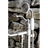 image:imageKingston Brass KS7137ABL Freestanding Roman Tub Filler With Hand Shower Brushed BrassBrushed Nickel
