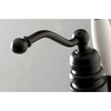 image:imageKingston Brass KS7137ABL Freestanding Roman Tub Filler With Hand Shower Brushed BrassMatte Black