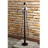 image:imageKingston Brass KS7137ABL Freestanding Roman Tub Filler With Hand Shower Brushed BrassOil Rubbed Bronze