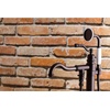 image:imageKingston Brass KS7137ABL Freestanding Roman Tub Filler With Hand Shower Brushed BrassOil Rubbed Bronze