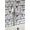 image:imageKingston Brass KS7137ABL Freestanding Roman Tub Filler With Hand Shower Brushed BrassPolished Chrome
