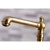 image:imageKingston Brass KS7271ALBS Kitchen Faucet with Side Sprayer Polished ChromeBrushed Brass