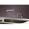 image:imageKingston Brass KS7271ALBS Kitchen Faucet with Side Sprayer Polished ChromePolished Chrome