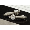 image:imageKingston Brass KS7752BALBS Heirloom Bridge Kitchen Faucet with Brass Sprayer Polished BrassBrushed Nickel