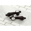 image:imageKingston Brass KS7752BALBS Heirloom Bridge Kitchen Faucet with Brass Sprayer Polished BrassOil Rubbed Bronze