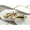 image:imageKingston Brass KS7752BALBS Heirloom Bridge Kitchen Faucet with Brass Sprayer Polished BrassPolished Brass