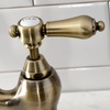image:imageKingston Brass KS7797BALBS Heirloom Bridge Kitchen Faucet with Brass Sprayer Brushed BrassBrushed Brass