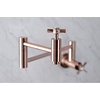 image:imageKingston Brass KS810ZXAC Millennium Wall Mount Pot Filler Kitchen Faucet Antique CopperAntique Copper