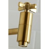 image:imageKingston Brass KS810ZXAC Millennium Wall Mount Pot Filler Kitchen Faucet Antique CopperBrushed Brass
