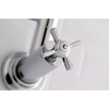 image:imageKingston Brass KS810ZXAC Millennium Wall Mount Pot Filler Kitchen Faucet Antique CopperPolished Chrome