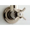 image:imageKingston Brass KS810ZXAC Millennium Wall Mount Pot Filler Kitchen Faucet Antique CopperPolished Nickel