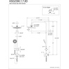 image:imageKingston Brass KSG2398D Concord Wall Mount Rain Drop Shower System with Hand Shower Brushed NickelBrushed Nickel
