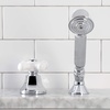 image:imageKingston Brass KSK4305PXTR Deck Mount Hand Shower with Diverter for Roman Tub Faucet Oil Rubbed BronzePolished Chrome