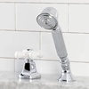 image:imageKingston Brass KSK4305PXTR Deck Mount Hand Shower with Diverter for Roman Tub Faucet Oil Rubbed BronzePolished Chrome