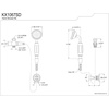 image:imageKingston Brass KX1067SD Victorian Hand Shower Kit Brushed Brass