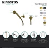 image:imageKingston Brass KX1071BE Vintage Hand Shower Kit Polished Chrome