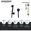 image:imageKingston Brass KX1073SE Vintage Hand Shower Kit Antique Brass