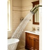 image:imageKingston Brass KX8613 Shower Scape 3316Inch Round 2Function ABS Shower Head in Antique BrassAntique Brass