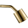 image:imageKingston Brass KX8613 Shower Scape 3316Inch Round 2Function ABS Shower Head in Antique BrassBrushed Brass