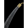 image:imageKingston Brass KX8613 Shower Scape 3316Inch Round 2Function ABS Shower Head in Antique BrassBrushed Brass