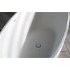 image:imageKingston Brass VRTRS653123 Aqua Eden 65Inch Solid Surface Stone Freestanding Oval Tub with Drain 641516 inch L x 30516 inch W x 2078 inch D Matte White641516 inch L x 30516 inch W x 2078 inch D