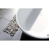 image:imageKingston Brass VRTRS653123 Aqua Eden 65Inch Solid Surface Stone Freestanding Oval Tub with Drain 641516 inch L x 30516 inch W x 2078 inch D Matte White70116 inch L x 3458 inch W x 20116 inch D