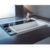 image:imageKingston Brass VTPN593017C Acrylic DropIn Tub without Drain 59116 x 2912 x 16916 White