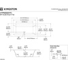 image:imageKingston Brass VTPN593017C Acrylic DropIn Tub without Drain 59116 x 2912 x 16916 White