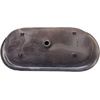 image:imageVCTPN632717 63Inch Cast Iron Oval DropIn Tub with Center Drain White