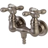image:imageKingston Brass AE37T0 Aqua Vintage Clawfoot Tub Faucet Matte Black 656 x 319 x 475Brushed Nickel