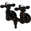 image:imageKingston Brass AE37T0 Aqua Vintage Clawfoot Tub Faucet Matte Black 656 x 319 x 475Oil Rubbed Bronze