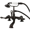 image:imageKingston Brass CC203T5 Vintage 7Inch Deck Mount Tub Faucet Oil Rubbed BronzeOil Rubbed Bronze