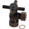 image:imageKingston Brass CC54405DX Concord 58 x 12 OD Comp Quarter Turn Angle Stop Valve Oil Rubbed BronzePolished Brass