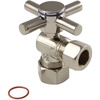 image:imageKingston Brass CC54408DX Concord 58 x 12 OD Comp Quarter Turn Angle Stop Valve Brushed NickelOil Rubbed Bronze