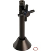 image:imageKingston Brass CC83255DX Concord 12 Sweat x 38 OD Comp Straight Shut Off Valve with 5 Extension Oil Rubbed BronzeOil Rubbed Bronze