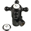 image:imageKingston Brass CD43300BX 12IPS x 38OD AntiSeize Quarter Turn Angle Stop Matte Black