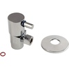image:imageKingston Brass CD43301DXK 12IPS x 38OD AntiSeize Deluxe QuarterTurn Ceramic Hardisc Cartridge Angle Stop with Flange Polished ChromePolished Chrome