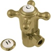 image:imageKingston Brass CD43302BX 12IPS x 38OD AntiSeize Quarter Turn Angle Stop Polished BrassBrushed Brass