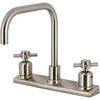 image:imageKingston Brass FB2148DX Concord 8Inch Centerset Kitchen Faucet Brushed NickelBrushed Nickel
