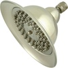 image:imageKingston Brass K306C8 Vintage 6Inch Round Raindrop Brass Shower Head in Brushed NickelBrushed Nickel