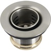 image:imageKingston Brass K451BBN Portland Stainless Steel Bar Sink Basket Strainer Brushed Nickel