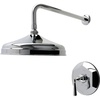 image:imageKingston Brass KBX4633HLTSO Metropolitan SingleHandle Shower Faucet Trim Only Antique BrassPolished Chrome