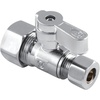 image:imageKingston Brass KF5335 58 OD x 38 OD Comp Straight Stop Valve Polished ChromePolished Chrome