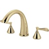image:imageKingston Brass KS2368CFL Century Roman Tub Filler with 7316Inch in Spout Reach Brushed NickelPolished Brass
